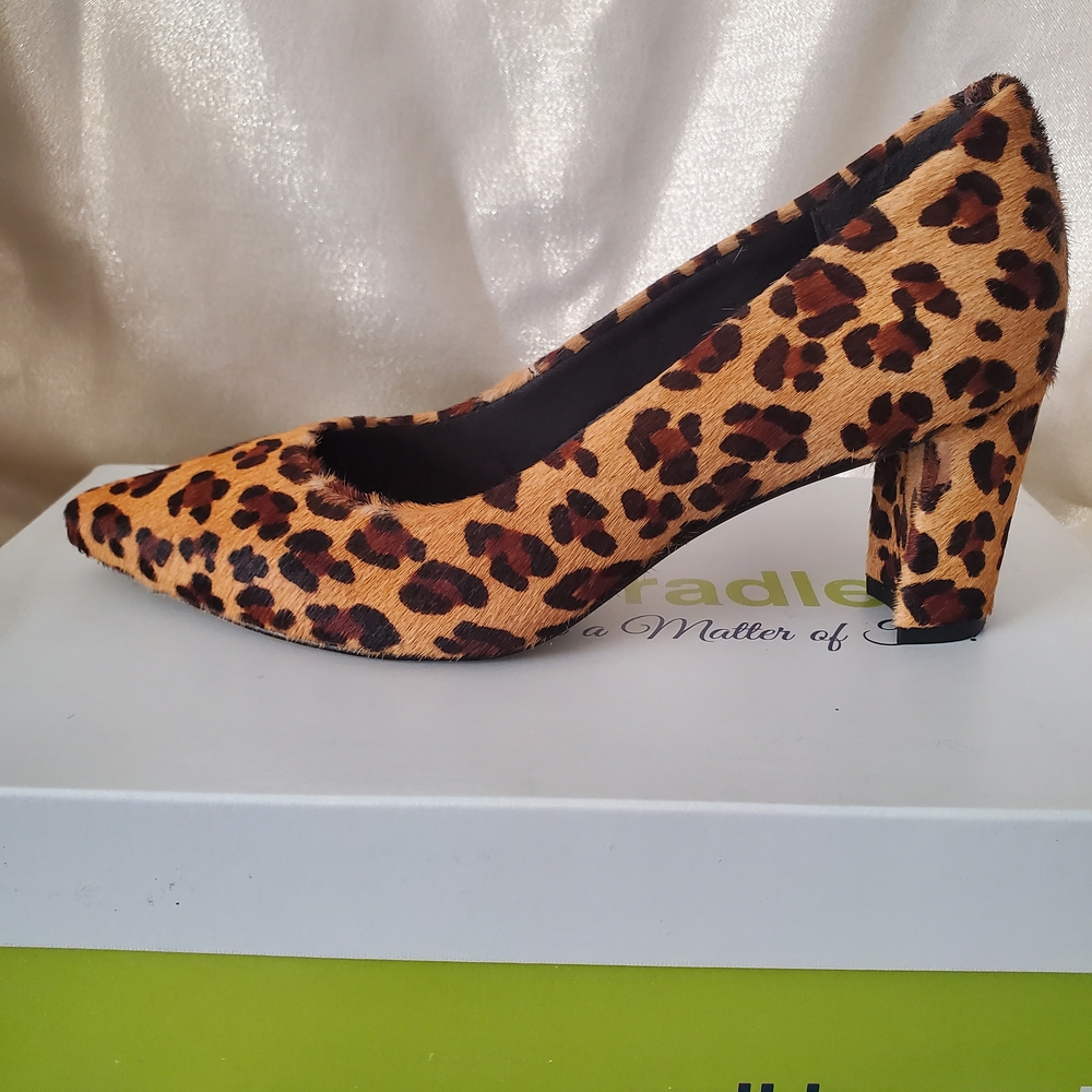 Walking Cradles Leopard Print Heels